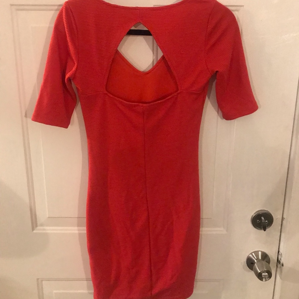 Dynamite dress pink orange color size small